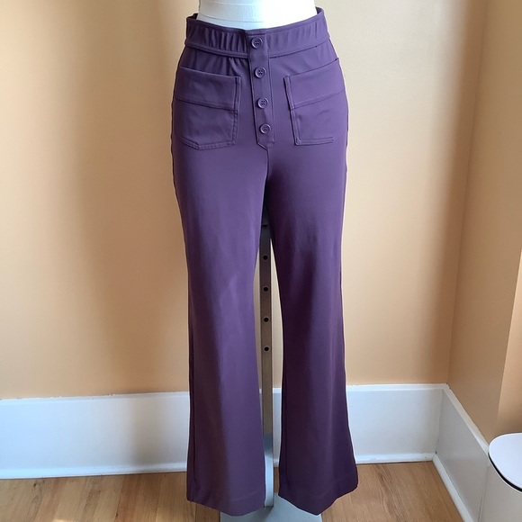 HALARA Relaxed High Waisted Multiple Straight Leg Pants Size M - Picture 2 of 12